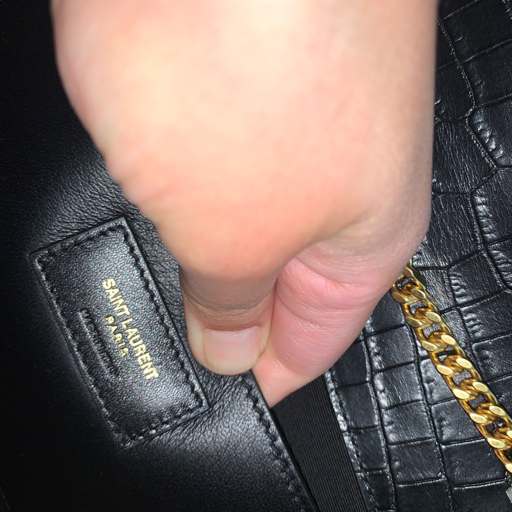 👑Sold 🅿️Ysl Saint laurent kate medium 100% - Picture 15 of 15